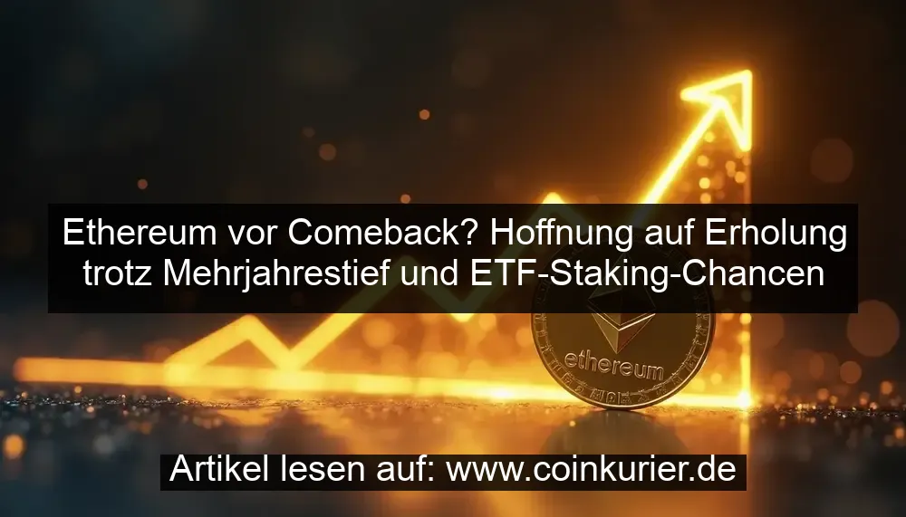 Ethereum devant le retour? Espoir pour la récupération malgré les chances de mise à niveau de plusieurs années et de FNB - La Crypto Monnaie